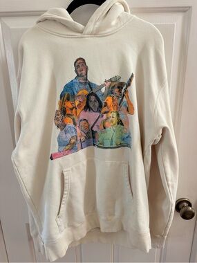 Zach Bryan Quittin Time Merch Hoodie Sweatshirt Large